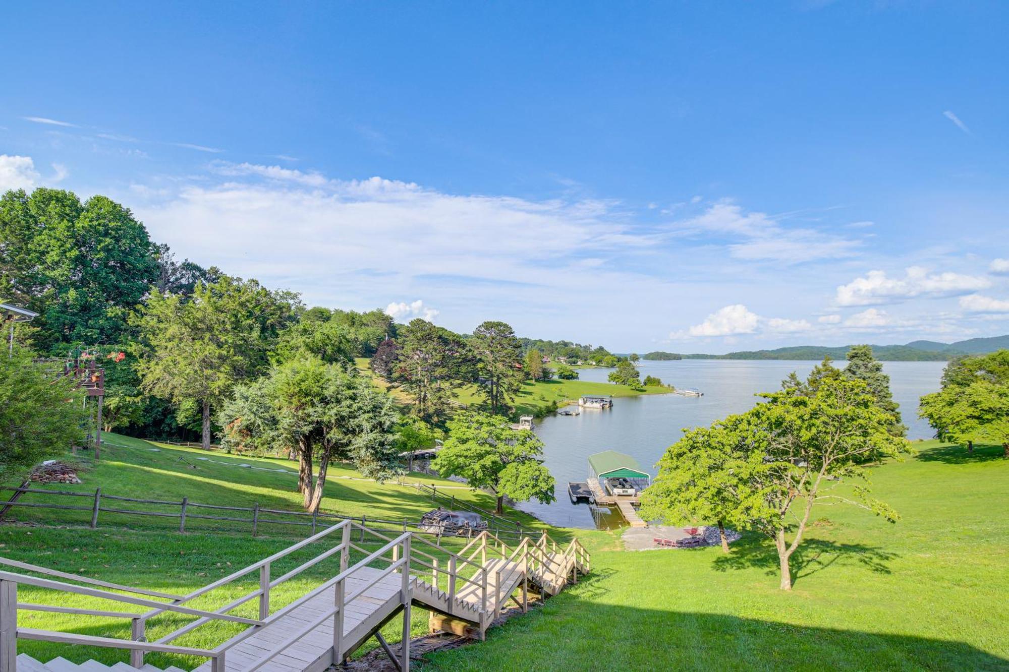 Rutledge Hilltop Home On Cherokee Lake With Decks! Extérieur photo